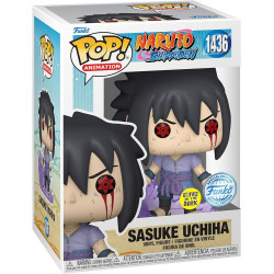 Funko Pop! Naruto Shippuden 1436 Sasuke Uchiha Susanoo Glows in The Dark Exclusive